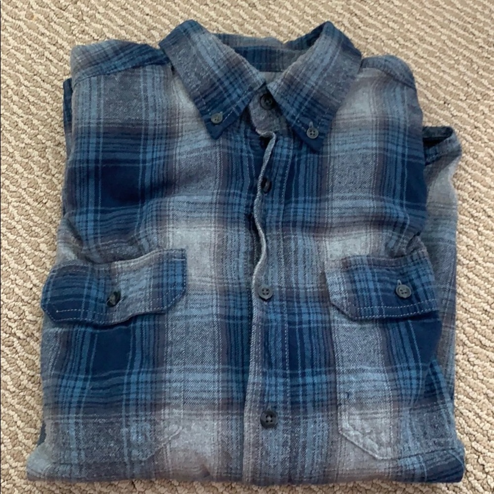 Blue flannel